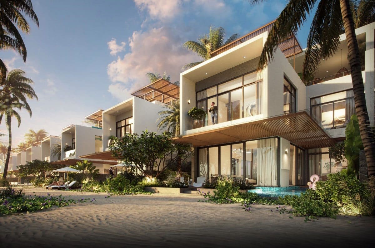 Beach Villa có nhiều đặc quyền riêng có với tầm nhìn tại 3km đường bờ biển.