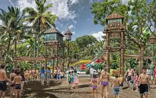 Khu vui chơi tại Blanca City - quần thể giải trí và nghỉ dưỡng hiện đại hàng đầu tại Vũng Tàu.
