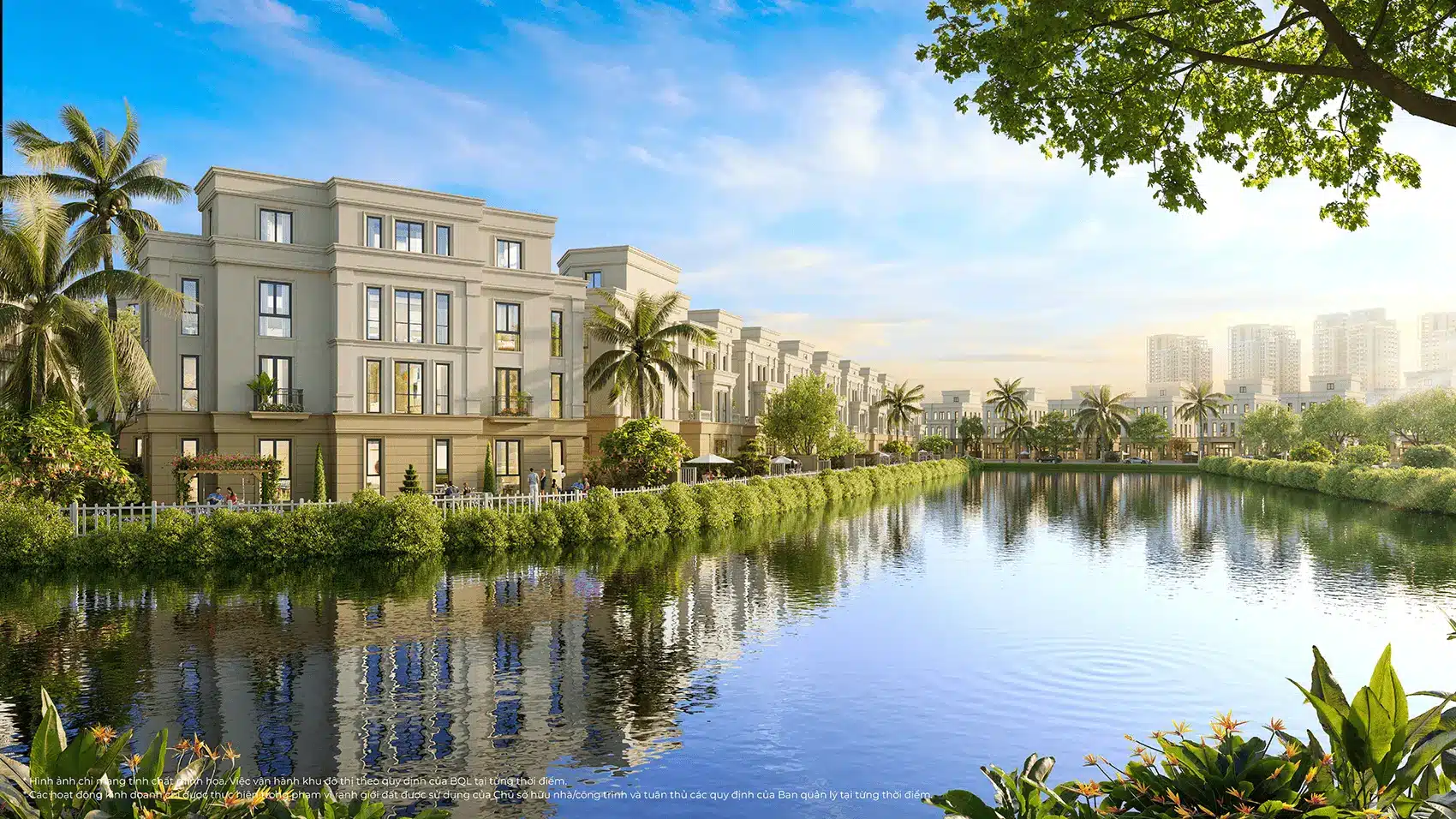Cảnh quan xanh mát và hiện đại, Vinhomes Green City hứa hẹn kiến tạo cuộc sống chuẩn mực tại cửa ngõ Long An.