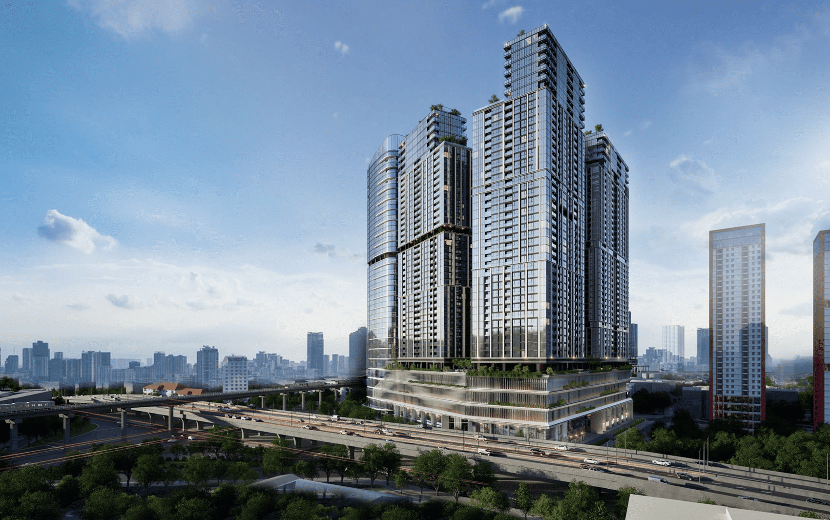Sun Feliza Suites – Vị trí kim cương tại ngã tư Phạm Hùng – Xuân Thủy – Trần Quốc Vượng.
