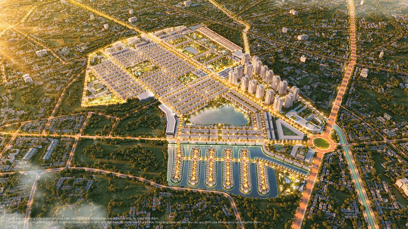 Toàn cảnh dự án Vinhomes Green City tại cửa ngõ giao thương thịnh vượng tỉnh Long An.